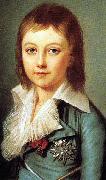 Portrait of Dauphin Louis Charles of France Alexander Kucharsky
